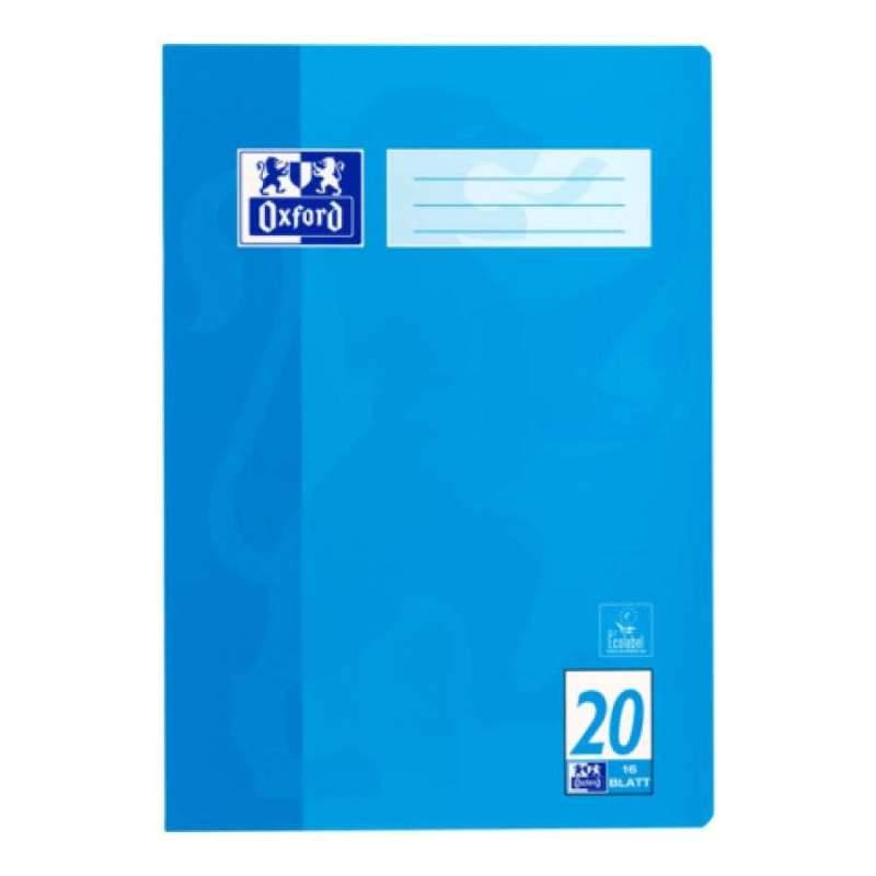 OXFORD Schulheft, Lineatur Lineatur 20 unliniert , Format A4, Blatt Anzahl 16 Blatt von Oxford