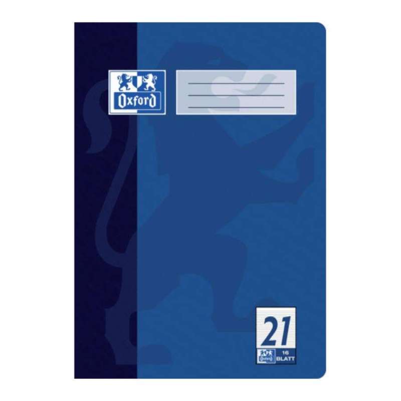 OXFORD Schulheft, Lineatur Lineatur 21 liniert, Format A4, Blatt Anzahl 16 Blatt OXFORD Schulheft, Lineatur Lineatur 21 liniert, Format A4, Blatt Anzahl 16 Blatt von Oxford