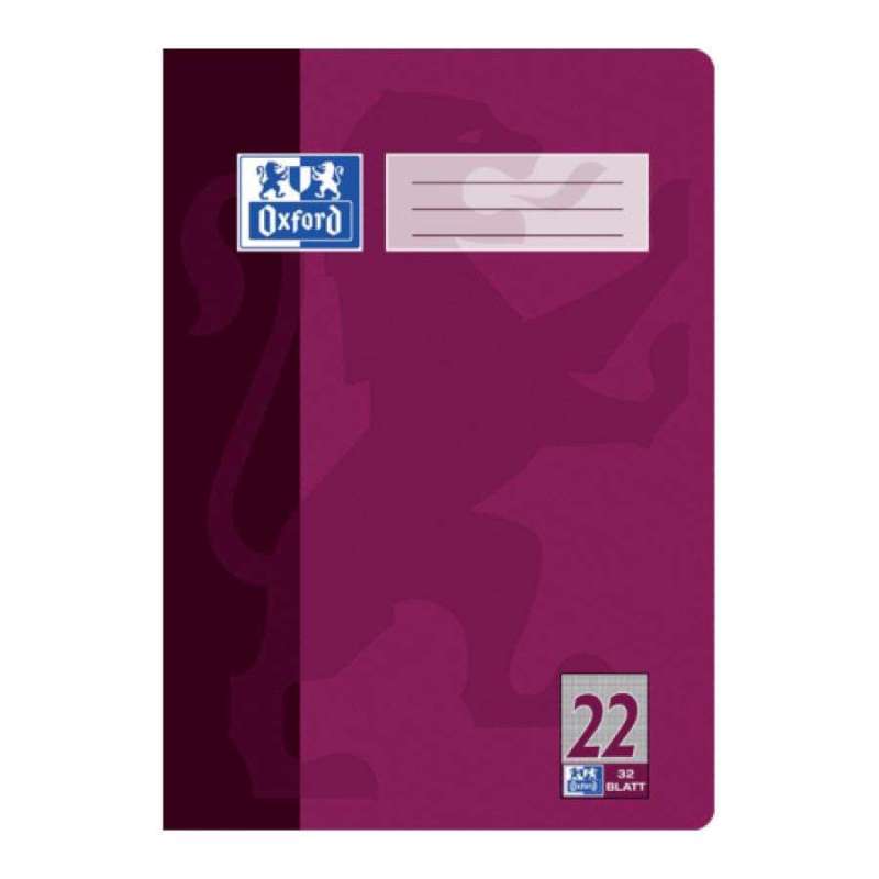 OXFORD Schulheft, Lineatur Lineatur 22 kariert, Format A4, Blatt Anzahl 32 Blatt OXFORD Schulheft, Lineatur Lineatur 22 kariert, Format A4, Blatt Anzahl 32 Blatt von Oxford