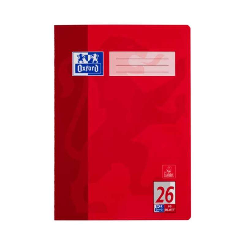 OXFORD Schulheft, Lineatur Lineatur 26 kariert, Format A4, Blatt Anzahl 32 Blatt OXFORD Schulheft, Lineatur Lineatur 26 kariert, Format A4, Blatt Anzahl 32 Blatt von Oxford