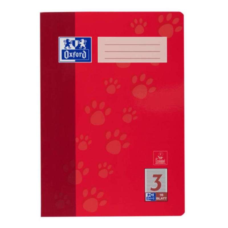 OXFORD Schulheft, Lineatur Lineatur 3 liniert, Format A4, Blatt Anzahl 16 Blatt OXFORD Schulheft, Lineatur Lineatur 3 liniert, Format A4, Blatt Anzahl 16 Blatt von Oxford
