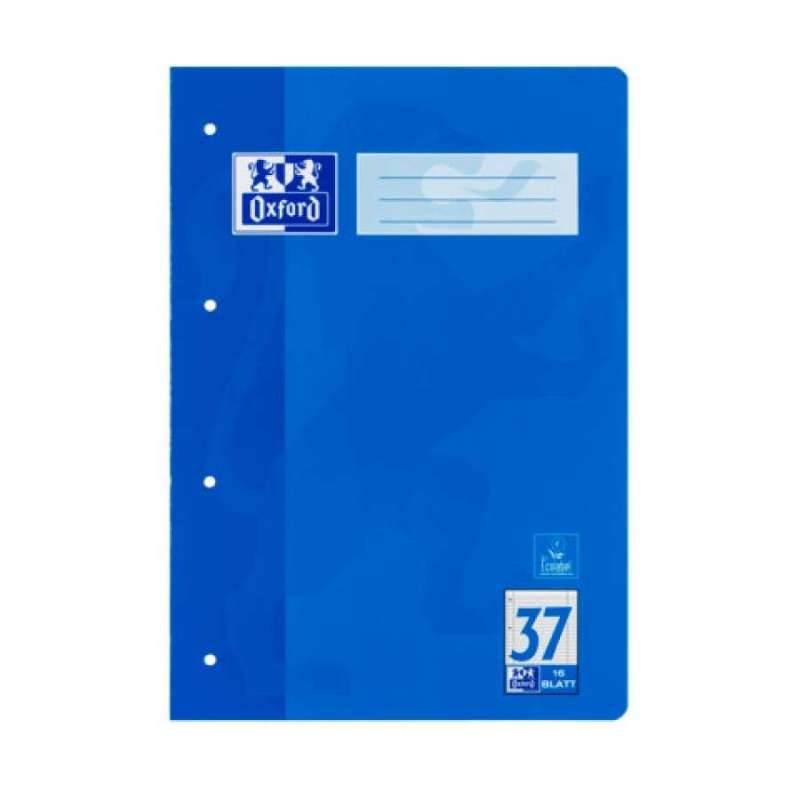 OXFORD Schulheft, Lineatur Lineatur 37 liniert, Format A4, Blatt Anzahl 16 Blatt von Oxford