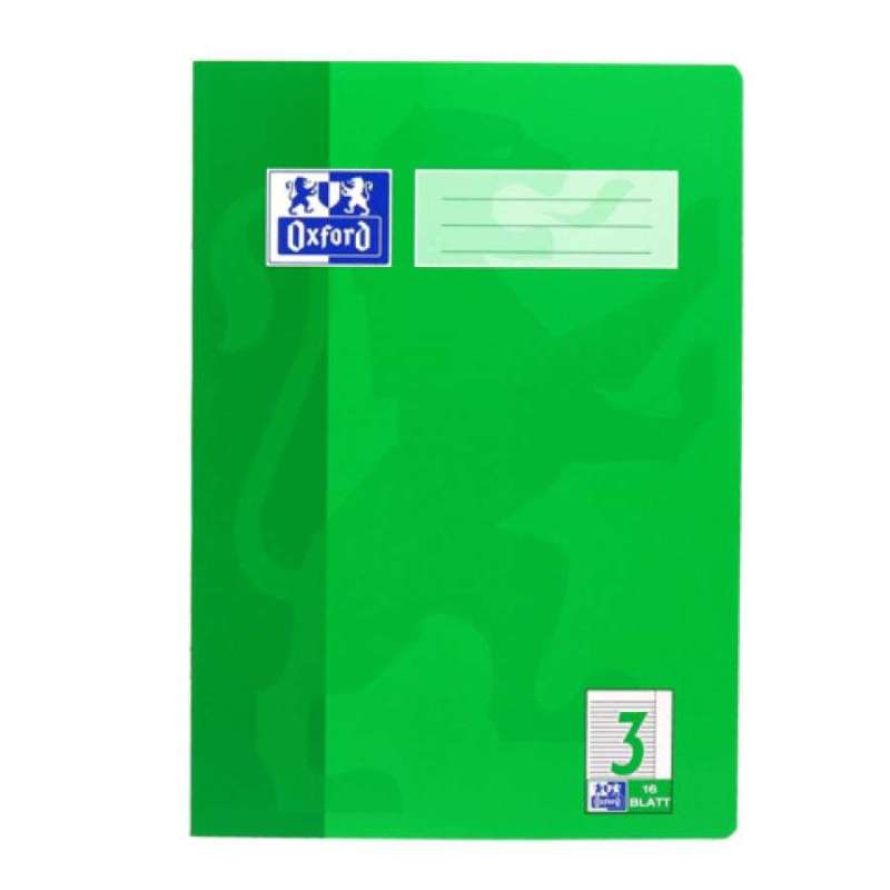 OXFORD Schulheft, Lineatur Lineatur 3R liniert, Format A4, Blatt Anzahl 16 Blatt OXFORD Schulheft, Lineatur Lineatur 3R liniert, Format A4, Blatt Anzahl 16 Blatt von Oxford