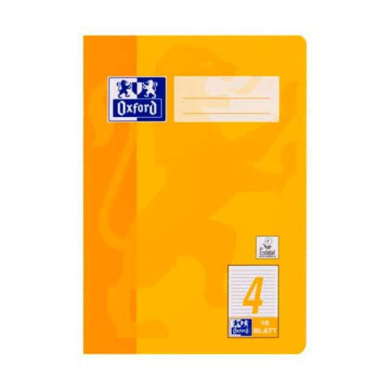 OXFORD Schulheft, Lineatur Lineatur 4 liniert, Format A5, Blatt Anzahl 16 Blatt OXFORD Schulheft, Lineatur Lineatur 4 liniert, Format A5, Blatt Anzahl 16 Blatt von Oxford