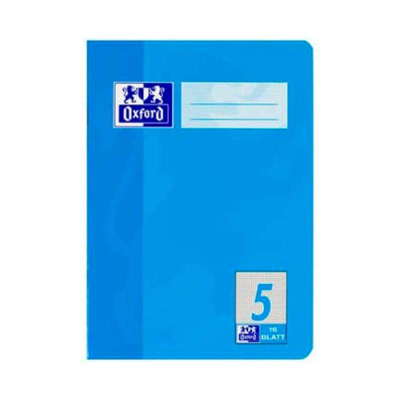 OXFORD Schulheft, Lineatur Lineatur 5 kariert, Format A5, Blatt Anzahl 16 Blatt OXFORD Schulheft, Lineatur Lineatur 5 kariert, Format A5, Blatt Anzahl 16 Blatt von Oxford