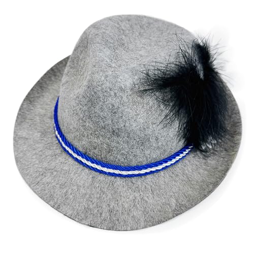 Oxtxuzdm Unisex Western Hat Haltbarkeit Breites Grenz Leichter Gewicht Elegant Für Bierfestivals Und Themenpartys Halloween Kostüm von Oxtxuzdm