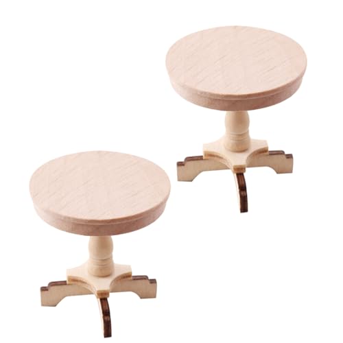1:12 Skalierter Rundes Tisch Naturholz Für Modellausstellungen & Sichere Kinder Tun So Tun Als Spielen Möbel Holzpuppenhäuser Möbel 1:12 Skalierter Rundes Tisch Naturholz Für Modellausstellungen & Sichere Kinder Tun So Tun Als Spielen Möbel Holzpuppenhäuser Möbel von Oxxggkao
