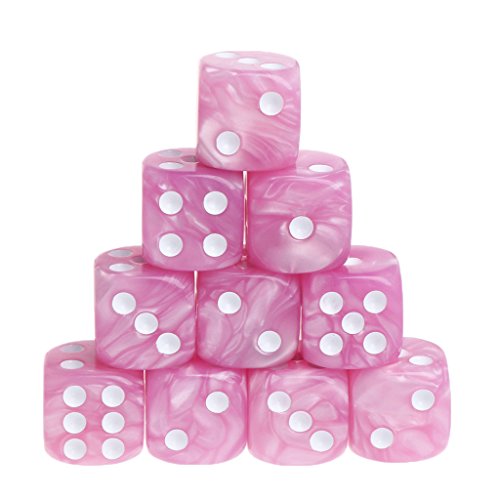 Oxxggkao 10pcs/Set Acrylpolyedrischwürfel Für TRPG Brettspiel Würfelschale Oxxggkao 10pcs/Set Acrylpolyedrischwürfel Für TRPG Brettspiel Würfelschale von Oxxggkao