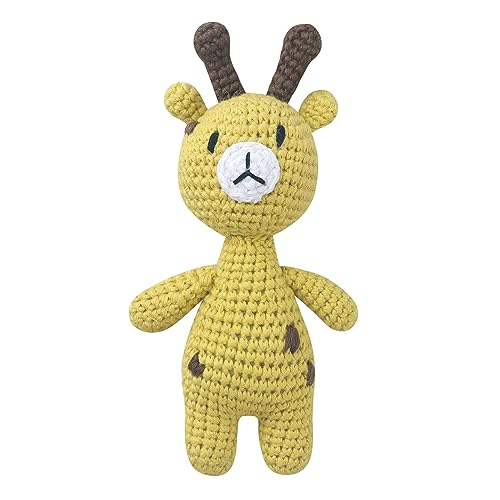Cartoon Stoffed Animal Doll Handgefertigtes Stricken Mehrfacher Typ Weiche Tierform Stoffkinder Beschwichtigung Geschenkgeschenke Häkelmuster Puppen Für Mädchen Accessoires Strick Puppen Für Mädchen von Oxxggkao