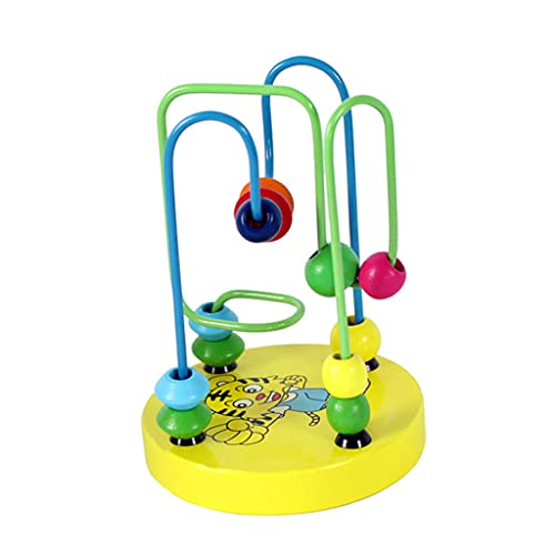 Kids Holzlabyrinth Spiel Relief Langeweile Accessoires Bildung Für Spielen Lustiges Tischspielzeug Hölzerne Perlen Spielzeug Baby Baby von Oxxggkao