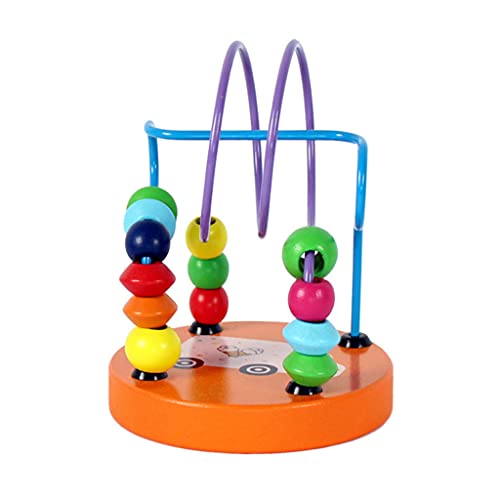 Kids Holzlabyrinth Spiel Relief Langeweile Accessoires Bildung Für Spielen Lustiges Tischspielzeug Hölzerne Perlen Spielzeug Baby Baby von Oxxggkao