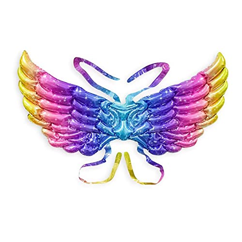 Luftballon, Fee, Schmetterlinge, Flügel, Engel für Party-Dekorationen, Kostüme, Fotografie-Requisiten für Halloween, Cosplay, Schmetterling, Zauberstab, Prinzessinnenkostüm für Kleinkinder, Mädchen Luftballon, Fee, Schmetterlinge, Flügel, Engel für Party-Dekorationen, Kostüme, Fotografie-Requisiten für Halloween, Cosplay, Schmetterling, Zauberstab, Prinzessinnenkostüm für Kleinkinder, Mädchen von Oxxggkao