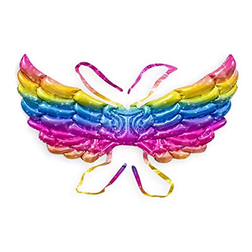 Luftballon, Fee, Schmetterlinge, Flügel, Engel für Party-Dekorationen, Kostüme, Fotografie-Requisiten für Halloween, Cosplay, Schmetterling, Zauberstab, Prinzessinnenkostüm für Kleinkinder, Mädchen Luftballon, Fee, Schmetterlinge, Flügel, Engel für Party-Dekorationen, Kostüme, Fotografie-Requisiten für Halloween, Cosplay, Schmetterling, Zauberstab, Prinzessinnenkostüm für Kleinkinder, Mädchen von Oxxggkao