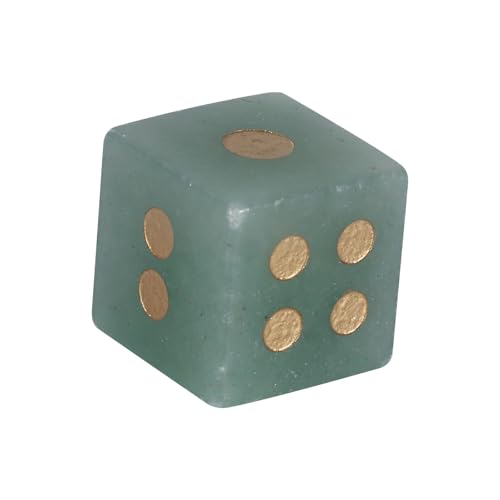 Natural Crystal 6 Sided Round Corner Dices Mehrseitiges Rollenspiel Für Tischspiel Klassenzimmer Unterricht Leicht Zu Bedienen Natürlicher Kristallgeschenk von Oxxggkao