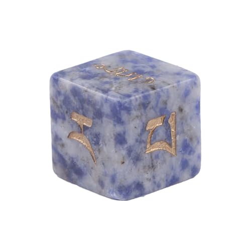 Natural Crystal Six Sided Dices Mehrseitige Tischspiel Runde Ecke Rollenspiele Brettspielzubehör Natürliche Kristallgeschenk von Oxxggkao