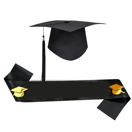 Oxxggkao Abschlusskappen Und Abschluss Sash 2025 Für High School College Junggesellen Oxxggkao Abschlusskappen Und Abschluss Sash 2025 Für High School College Junggesellen von Oxxggkao