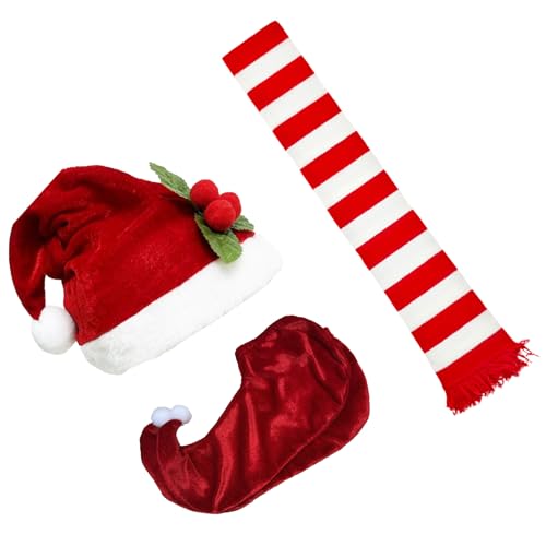 Oxxggkao Ausgefallene Weihnachtsmaske Für Erwachsene Für Erwachsene Zettel Dress Up Accessoire Set Santa Cosplay Full Face Schal Dress Up Oxxggkao Ausgefallene Weihnachtsmaske Für Erwachsene Für Erwachsene Zettel Dress Up Accessoire Set Santa Cosplay Full Face Schal Dress Up von Oxxggkao
