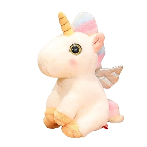 Oxxggkao Ausgestopfte Einhorn Spielzeug Regenbogen Weich Komfortable Einhornpuppe Frühbildung Kleinkind Spielzeughause Dekore von Oxxggkao