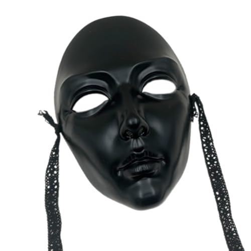 Oxxggkao Bemalbares Gesicht, Vollgesichtsmaskerade, Halloween, Cosplay, für Damen, Herren, Maskerade, Halloween-Party, unlackiertes Handwerk Oxxggkao Bemalbares Gesicht, Vollgesichtsmaskerade, Halloween, Cosplay, für Damen, Herren, Maskerade, Halloween-Party, unlackiertes Handwerk von Oxxggkao
