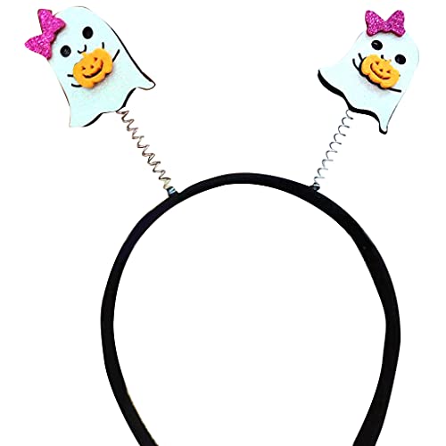 Oxxggkao Cosplay Kostüm Kürbis Fledermaus Stirnband Halloween Kostüm Rolle für Spiel Party Supplies Karneval Verkleiden Kopfschmuck Stirnband Halloween Party Supplies von Oxxggkao