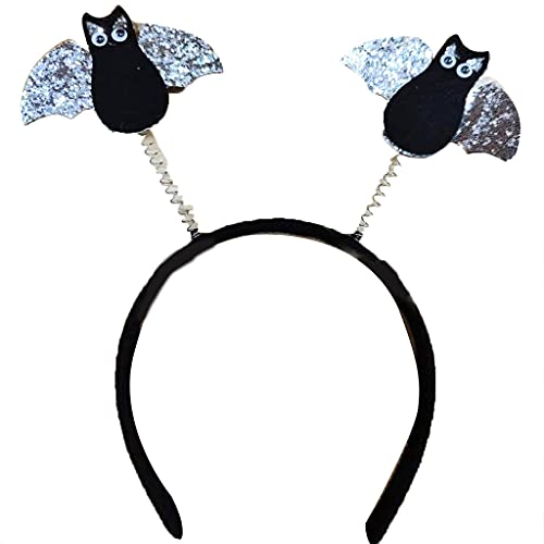 Oxxggkao Cosplay Kostüm Kürbis Fledermaus Stirnband Halloween Kostüm Rolle für Spiel Party Supplies Karneval Verkleiden Kopfschmuck Stirnband Halloween Party Supplies von Oxxggkao