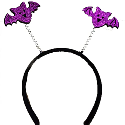 Oxxggkao Cosplay Kostüm Kürbis Fledermaus Stirnband Halloween Kostüm Rolle für Spiel Party Supplies Karneval Verkleiden Kopfschmuck Stirnband Halloween Party Supplies von Oxxggkao