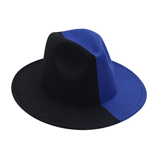 Oxxggkao Cowgirl-Hut für Damen, Weihnachtsmodell, Filz, für Erwachsene, Herren, farblich passender Hut für Cosplay, Party, große Krempe, für Erwachsene, Weihnachten von Oxxggkao