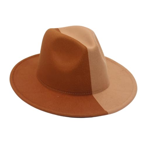 Oxxggkao Cowgirl-Hut für Damen, Weihnachtsmodell, Filz, für Erwachsene, Herren, farblich passender Hut für Cosplay, Party, große Krempe, für Erwachsene, Weihnachten Oxxggkao Cowgirl-Hut für Damen, Weihnachtsmodell, Filz, für Erwachsene, Herren, farblich passender Hut für Cosplay, Party, große Krempe, für Erwachsene, Weihnachten von Oxxggkao