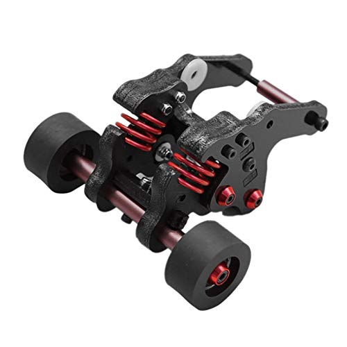 Oxxggkao Doppelt montierte Wheelie-Teile für 1:10 EREVO E-REVOE 2.0 TRX860-4 Autozubehör Reiniger Fliesen Schimmel Farbe Wände Entferner Spray Tapetenform Leder Spray Lackschwamm von Oxxggkao