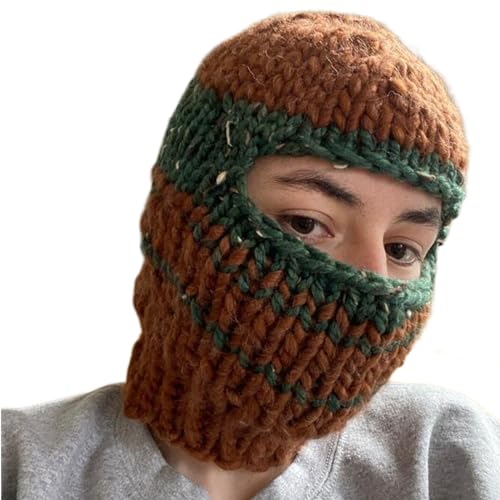 Oxxggkao Fun Männer Kostümhüte Halloween Geschenk Warmes Weiches Häkeln Halloween Geschenk Warmes Weiches Strickmütze Mütze von Oxxggkao