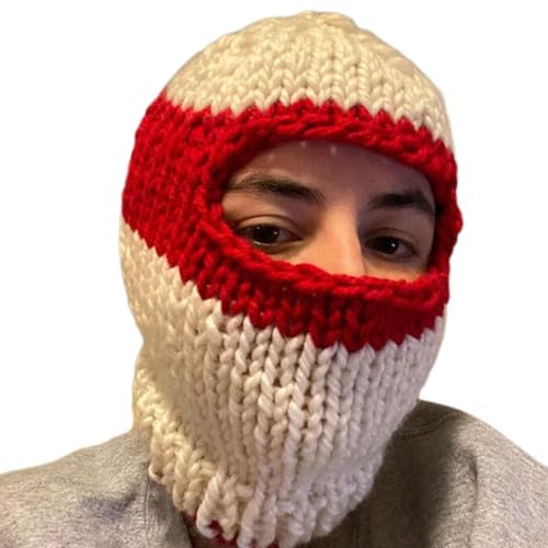 Oxxggkao Fun Männer Kostümhüte Halloween Geschenk Warmes Weiches Häkeln Halloween Geschenk Warmes Weiches Strickmütze Mütze von Oxxggkao