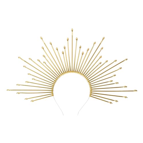 Oxxggkao Göttin Halos Hairband Stylish Crown Halloween Cosplay Kopfschmuck Schmuck Elegantes Stirnband Für Hochzeiten Und Partys Stylish Headwear Ornament Oxxggkao Göttin Halos Hairband Stylish Crown Halloween Cosplay Kopfschmuck Schmuck Elegantes Stirnband Für Hochzeiten Und Partys Stylish Headwear Ornament von Oxxggkao
