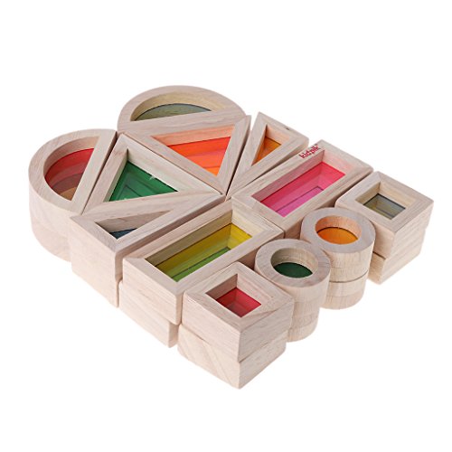 Oxxggkao Hölzerne Regenbogen Acrylgebäude Spielzeugstapelblockentwicklungsgeometrie Frühes Lernen Spielzeug Für Vorschulbaubausteine für Kleinkinder Oxxggkao Hölzerne Regenbogen Acrylgebäude Spielzeugstapelblockentwicklungsgeometrie Frühes Lernen Spielzeug Für Vorschulbaubausteine für Kleinkinder von Oxxggkao