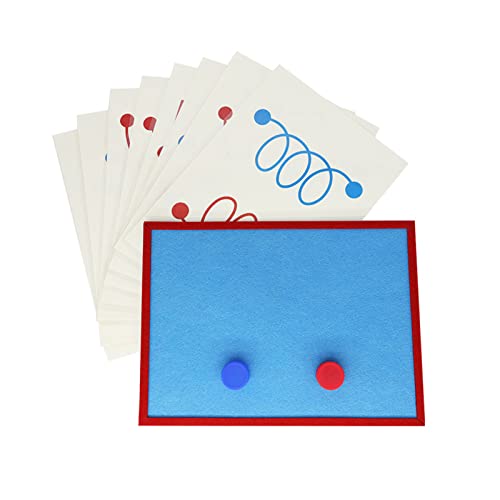 Oxxggkao Interesse Gehirn Logisches Denken Stiftkontrolle Tischspiel Für Jungen/Mädchen Geburtstagsgeschenke Gehirnspiel Spielzeug Für Kinder 6-8 Handtraining Kit Kit von Oxxggkao