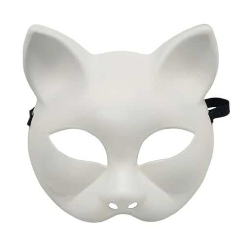 Oxxggkao Katzen Halbgesichtsmaskerade Karneval Halloween Kostüm Verkleiden für Karneval Halloween Halbgesicht Katzen für Party Oxxggkao Katzen Halbgesichtsmaskerade Karneval Halloween Kostüm Verkleiden für Karneval Halloween Halbgesicht Katzen für Party von Oxxggkao