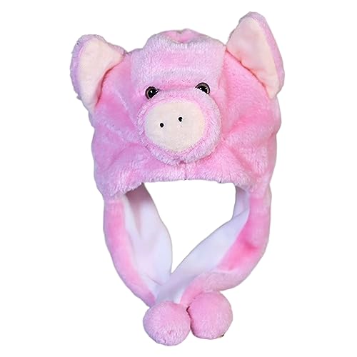 Oxxggkao Kinder-Tierhüte für Ohrenklappen, Drama-Requisiten für Kinder, Trapper-Kapuze, Fleece, Earfl-Trapper-Hut Oxxggkao Kinder-Tierhüte für Ohrenklappen, Drama-Requisiten für Kinder, Trapper-Kapuze, Fleece, Earfl-Trapper-Hut von Oxxggkao