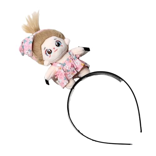 Oxxggkao Kreatives Haarband mit Pony-Clip, lustiges Haarband, Cosplay, schönes Halloween, Cosplay, Kostüm, Bühnenshows, lustige Stirnbänder von Oxxggkao