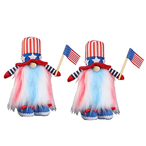 Oxxggkao Langer Bart Für Puppenstars & Streifen Thematische Handgefertigte Gesichtslose Für Puppenschlafzimmer Auto Ornament Office Labor Day Decor Weihnachtshaus Dekorationen Wohnzimmer Innentisch von Oxxggkao