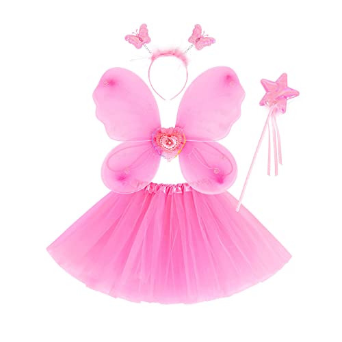 Oxxggkao Mädchen Prinzessin Fairy Kostüme Set Tutu Rock Schmetterlinge Fairy Flügel Magie Wände Stirnband Neuheit Rollenspiele Requisiten Angel Für Kinder Angel Kristall Oxxggkao Mädchen Prinzessin Fairy Kostüme Set Tutu Rock Schmetterlinge Fairy Flügel Magie Wände Stirnband Neuheit Rollenspiele Requisiten Angel Für Kinder Angel Kristall von Oxxggkao