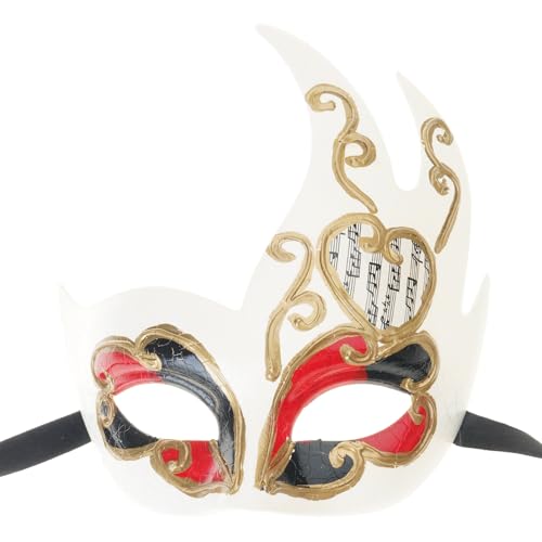 Oxxggkao Maskerade, halbes Gesicht, Halloween, Augenmaske, Kostüm, Zubehör für Damen und Herren, Halloween, Karneval, Abschlussball, Karneval Oxxggkao Maskerade, halbes Gesicht, Halloween, Augenmaske, Kostüm, Zubehör für Damen und Herren, Halloween, Karneval, Abschlussball, Karneval von Oxxggkao
