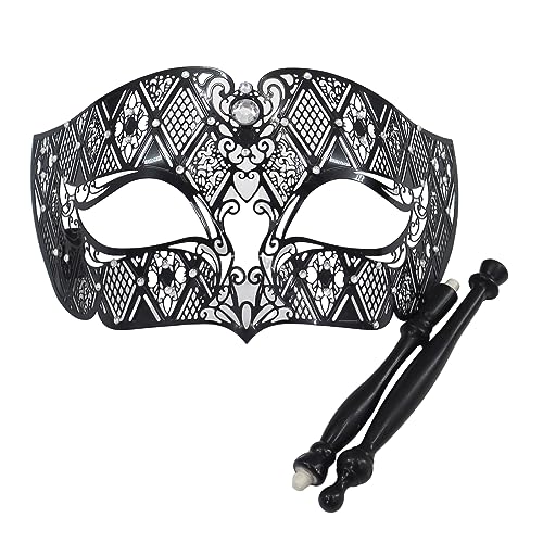 Oxxggkao Masquerade Maske Für Frauen Halbgesicht Abend Prom Halloween Party Mit Abnehmbarem Holding Stick Masquerade Mit Abnehmbarem Holding Stick Halbgesicht Halloween Oxxggkao Masquerade Maske Für Frauen Halbgesicht Abend Prom Halloween Party Mit Abnehmbarem Holding Stick Masquerade Mit Abnehmbarem Holding Stick Halbgesicht Halloween von Oxxggkao