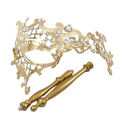 Oxxggkao Masquerade Maske Für Frauen Halbgesicht Abend Prom Halloween Party Mit Abnehmbarem Holding Stick Masquerade Mit Abnehmbarem Holding Stick Halbgesicht Halloween Oxxggkao Masquerade Maske Für Frauen Halbgesicht Abend Prom Halloween Party Mit Abnehmbarem Holding Stick Masquerade Mit Abnehmbarem Holding Stick Halbgesicht Halloween von Oxxggkao