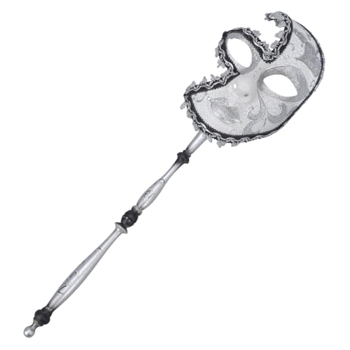 Oxxggkao Masquerade Maske Mit Stick Halloween Kostüm Venezian Oxxggkao Masquerade Maske Mit Stick Halloween Kostüm Venezian von Oxxggkao