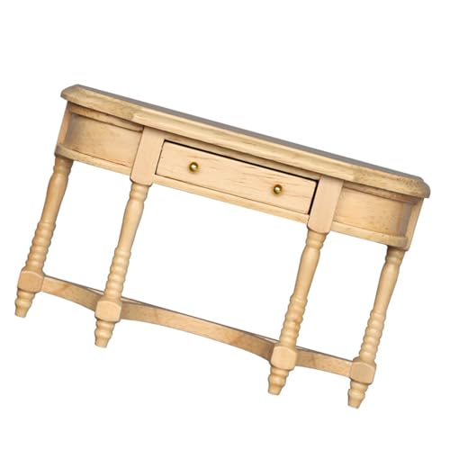 Oxxggkao Miniatur-Puppenhäuser Lesesaal Tisch für Puppenhäuser im Maßstab 1:12 Puppenhäuser Display Szene Dekoration Kinder Rollenspiel Zubehör Miniatur-Eingangstisch Oxxggkao Miniatur-Puppenhäuser Lesesaal Tisch für Puppenhäuser im Maßstab 1:12 Puppenhäuser Display Szene Dekoration Kinder Rollenspiel Zubehör Miniatur-Eingangstisch von Oxxggkao