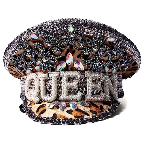 Oxxggkao Mode Hochzeitshut Performances Militärische Braut Mit Strasshochzeit Für Karnevale Junggesellenparty Kapitän Captain Cap For Women Oxxggkao Mode Hochzeitshut Performances Militärische Braut Mit Strasshochzeit Für Karnevale Junggesellenparty Kapitän Captain Cap For Women von Oxxggkao