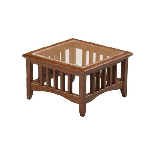 Oxxggkao Möbel Holz Teetisch Miniaturmodell Puppenhaus Dekoration Puppenhaus Zubehör 1:12 Couchtisch Oxxggkao Möbel Holz Teetisch Miniaturmodell Puppenhaus Dekoration Puppenhaus Zubehör 1:12 Couchtisch von Oxxggkao