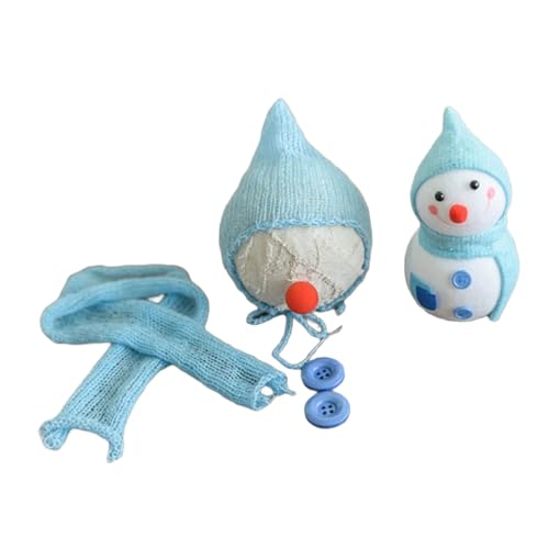 Oxxggkao Neugeborene Fotografie Requisiten Weihnachts Outfit Schneemann Puppen Babyfoto Kleidung Kind Feiertag Outfit Für Fotoshooting Baby Snowman Kostüm von Oxxggkao