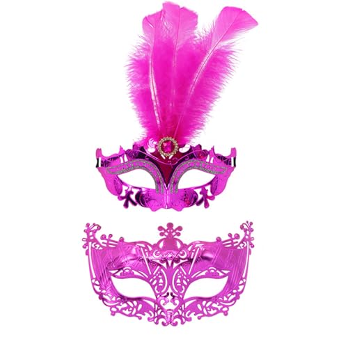 Oxxggkao Paar Maskerade Venezianer Party Halloween Kostüm Karneval für Paare Frauen Männer Halbgesicht Paar Maskerade Set Venezianer Party Kostüm Oxxggkao Paar Maskerade Venezianer Party Halloween Kostüm Karneval für Paare Frauen Männer Halbgesicht Paar Maskerade Set Venezianer Party Kostüm von Oxxggkao