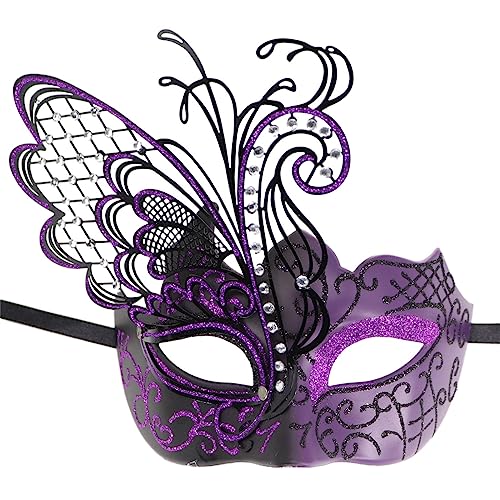 Oxxggkao Performances Masken Kostüm Halbe Gesicht Halloween Carnivals Festival Masquerade Ball Party Hochzeit Masquerade Halbgesicht Für Frauen Männer Karnevale Für Erwachsene Halloween von Oxxggkao