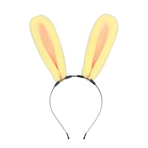 Oxxggkao Plüsch Anime Ohrhaarhoop Für Frauen Mädchen Rollenspiele Anime Maid Stirnband Party Kostüm Requisiten Cosplay Haarstyling Tool Furry Ohrs Haarhoop von Oxxggkao